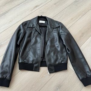 Aritzia Babaton Faux Leather Jacket
